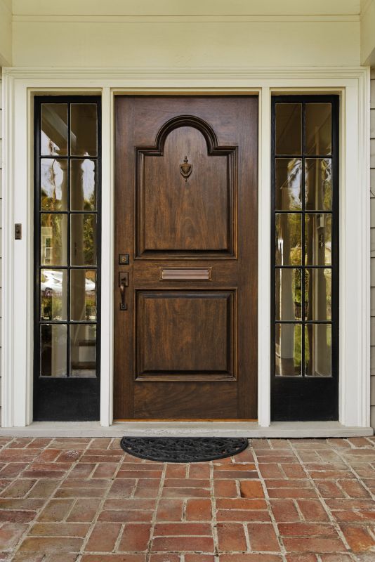 Classic Wooden Entry
